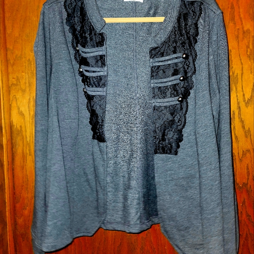 Maurices Plus Military Style Jacket Size 2